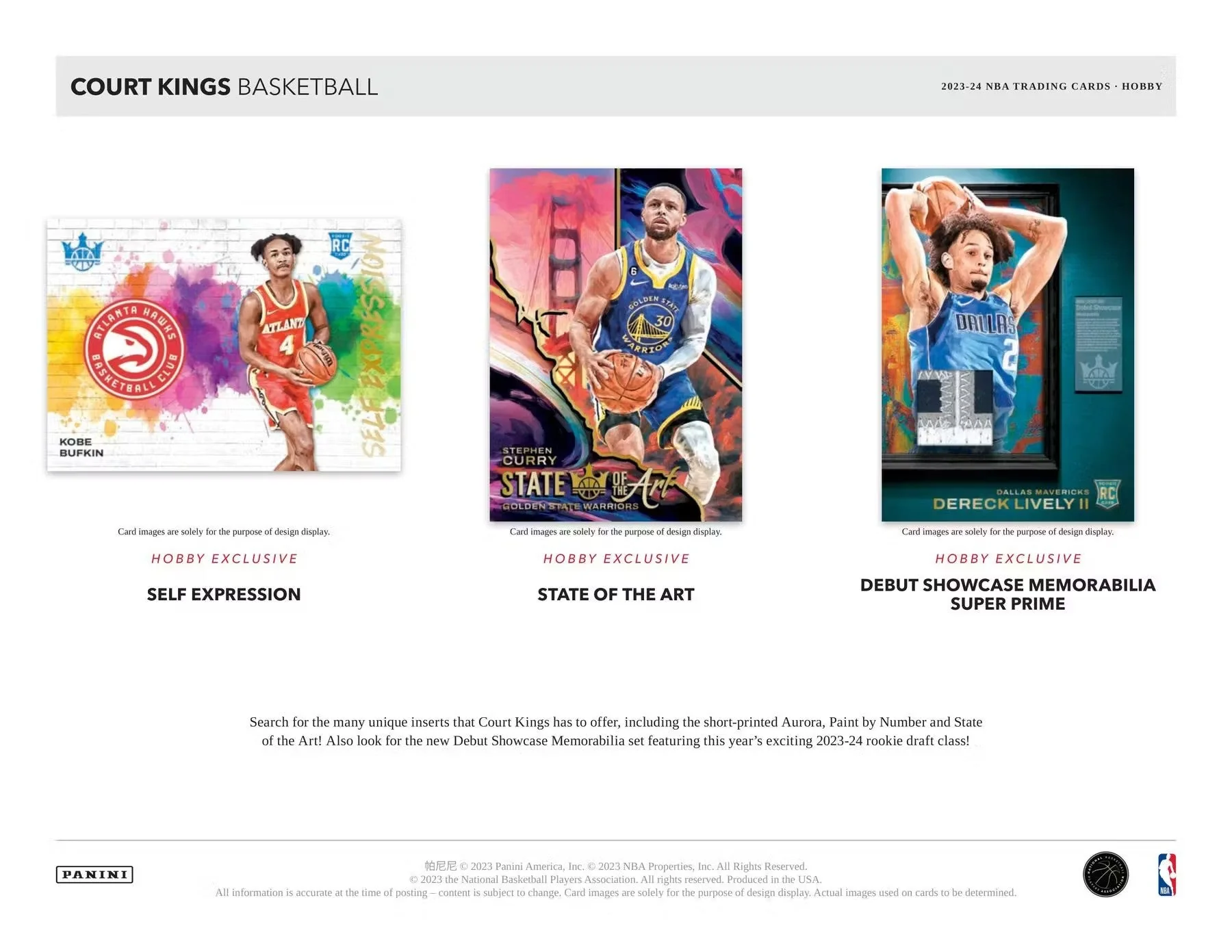 2023-24 Panini Court Kings Basketball Hobby Box - Image 5
