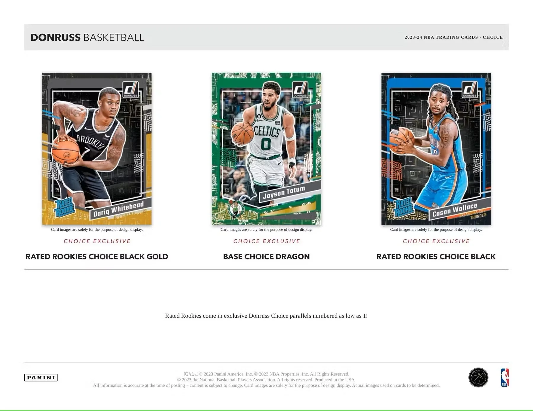 2023/24 Panini Donruss Basketball Choice Box - Image 6