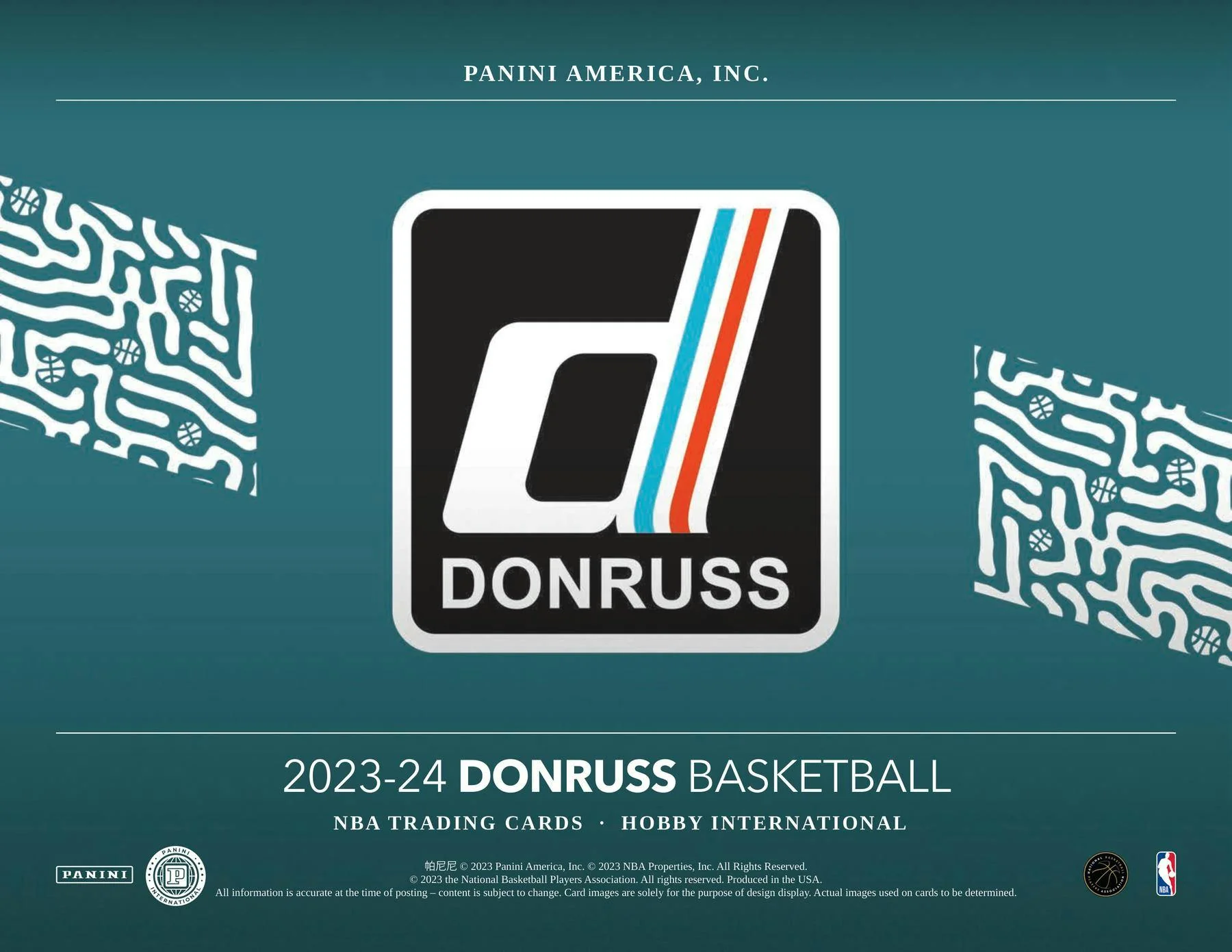 2023-24 Panini Donruss Basketball International Hobby Box - Image 3