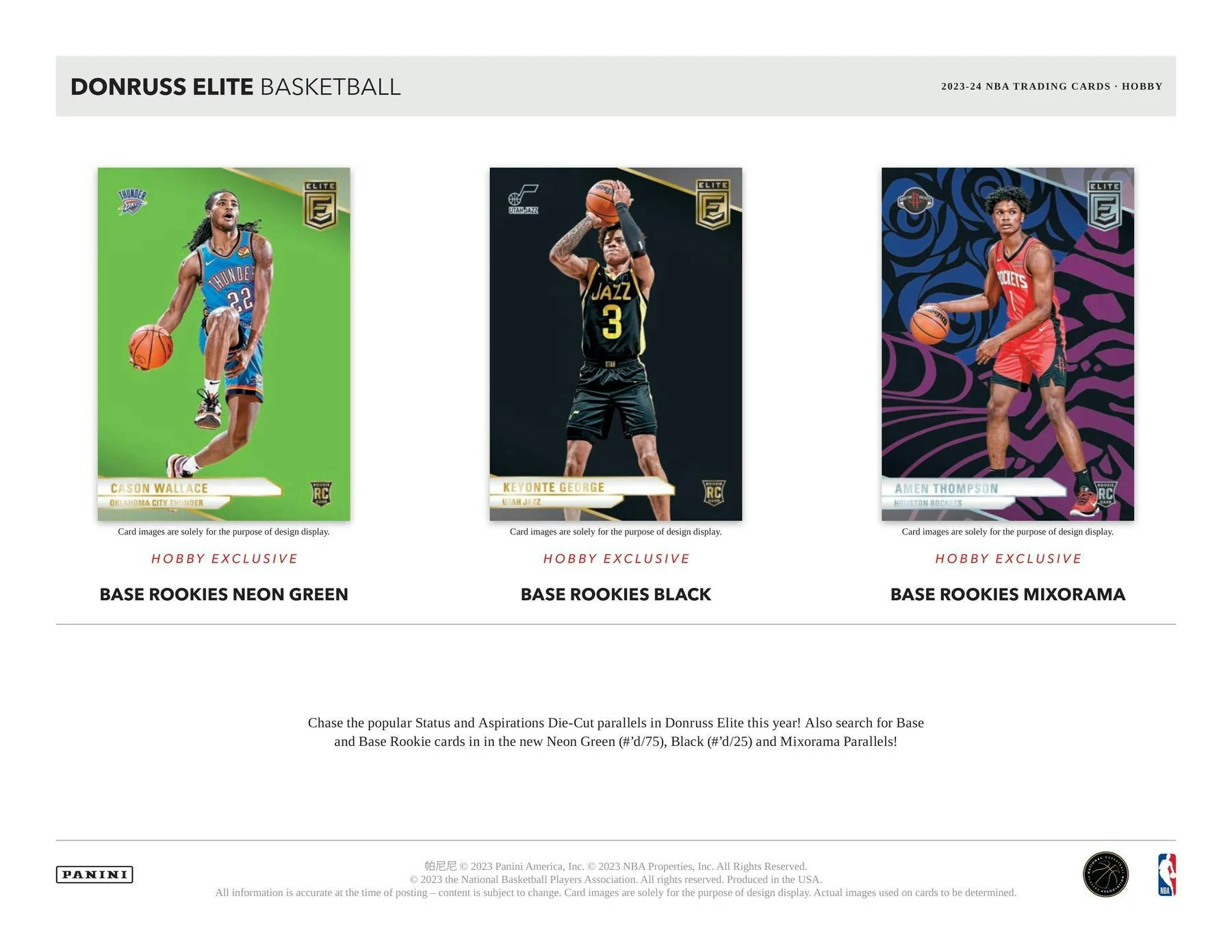 2023-24 Panini Donruss Elite Basketball Hobby Box - Image 3