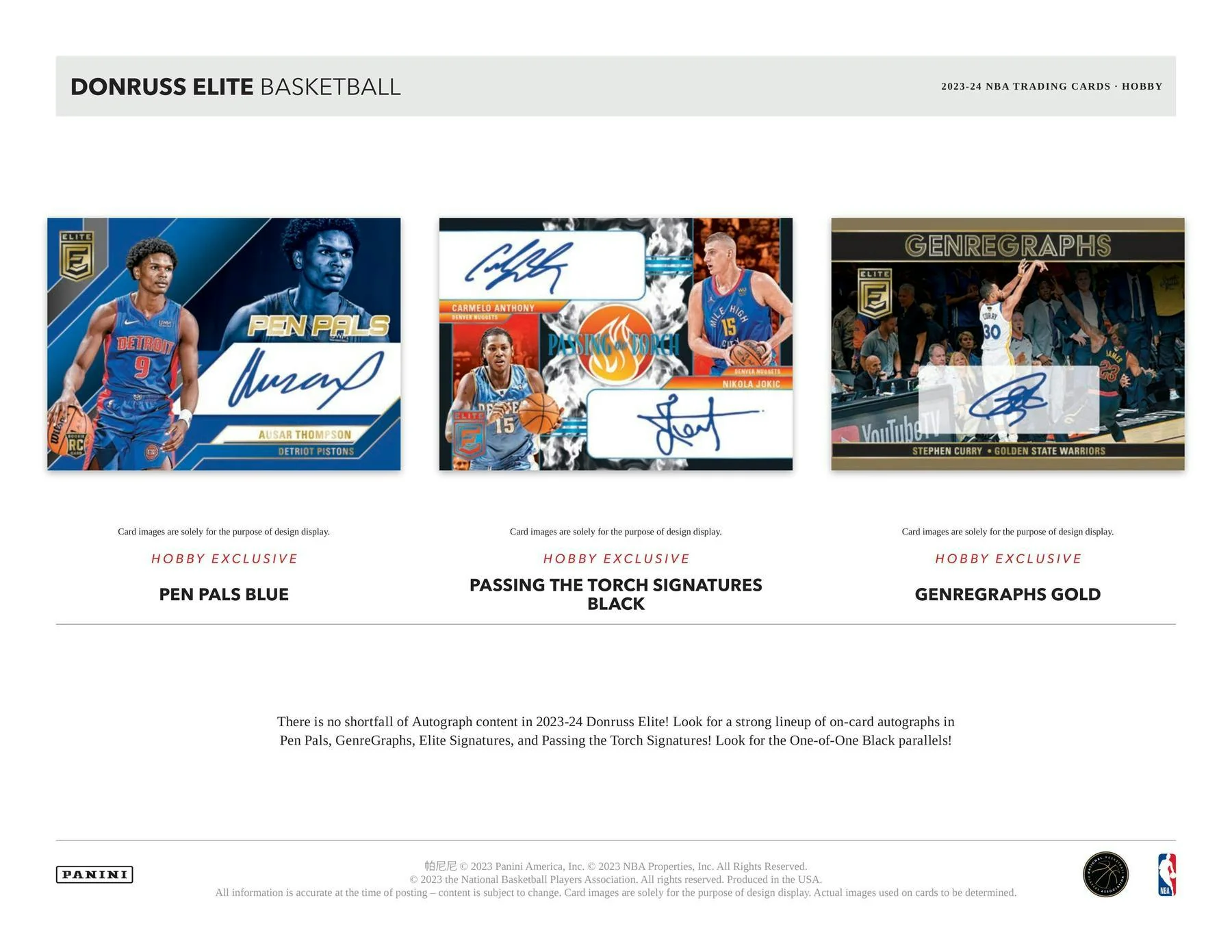 2023-24 Panini Donruss Elite Basketball Hobby Box - Image 4