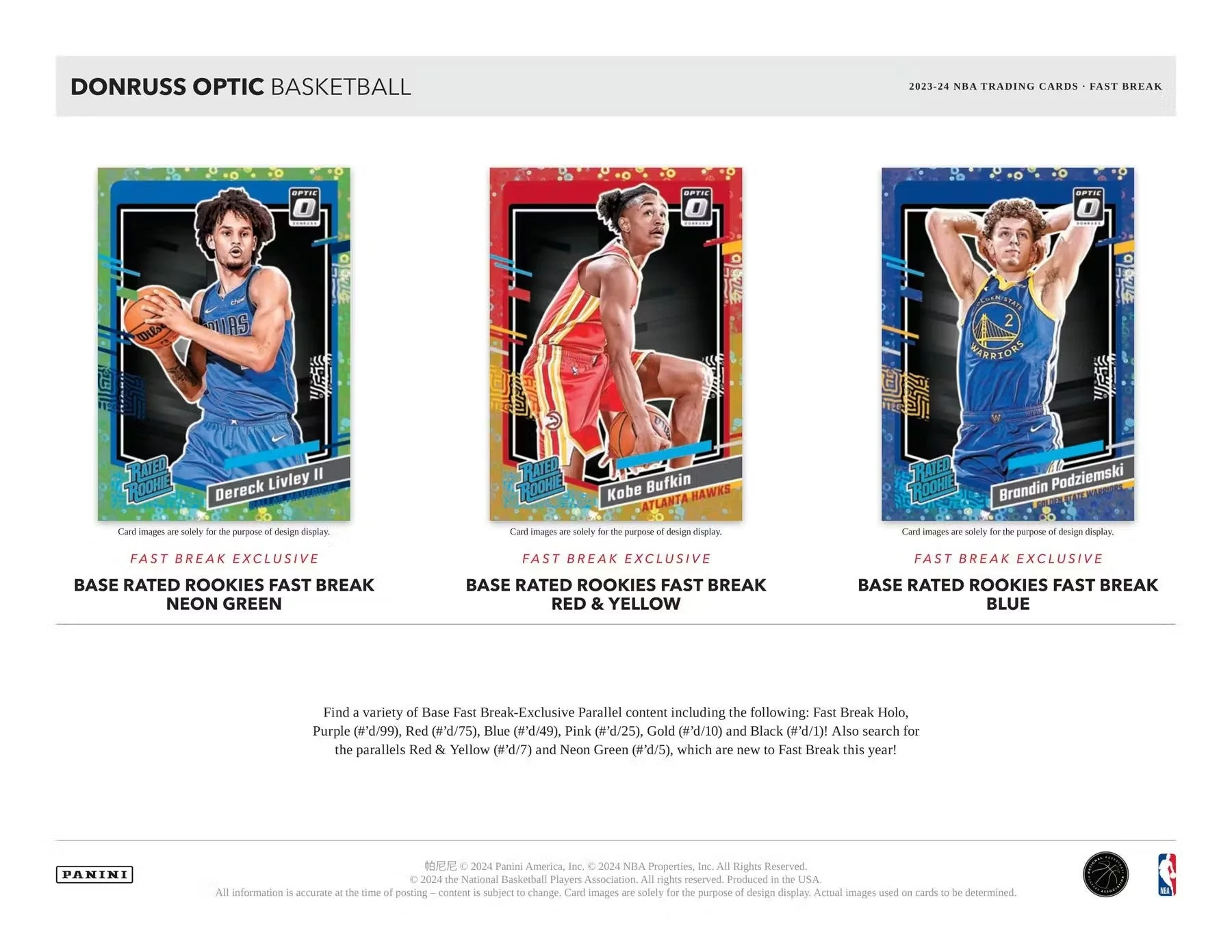 2023-24 Panini Donruss Optic Basketball Fast Break Box - Image 5