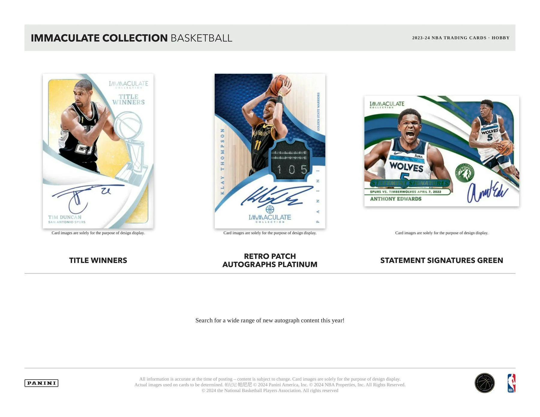 2023-24 Panini Immaculate Basketball Hobby Box - Image 6