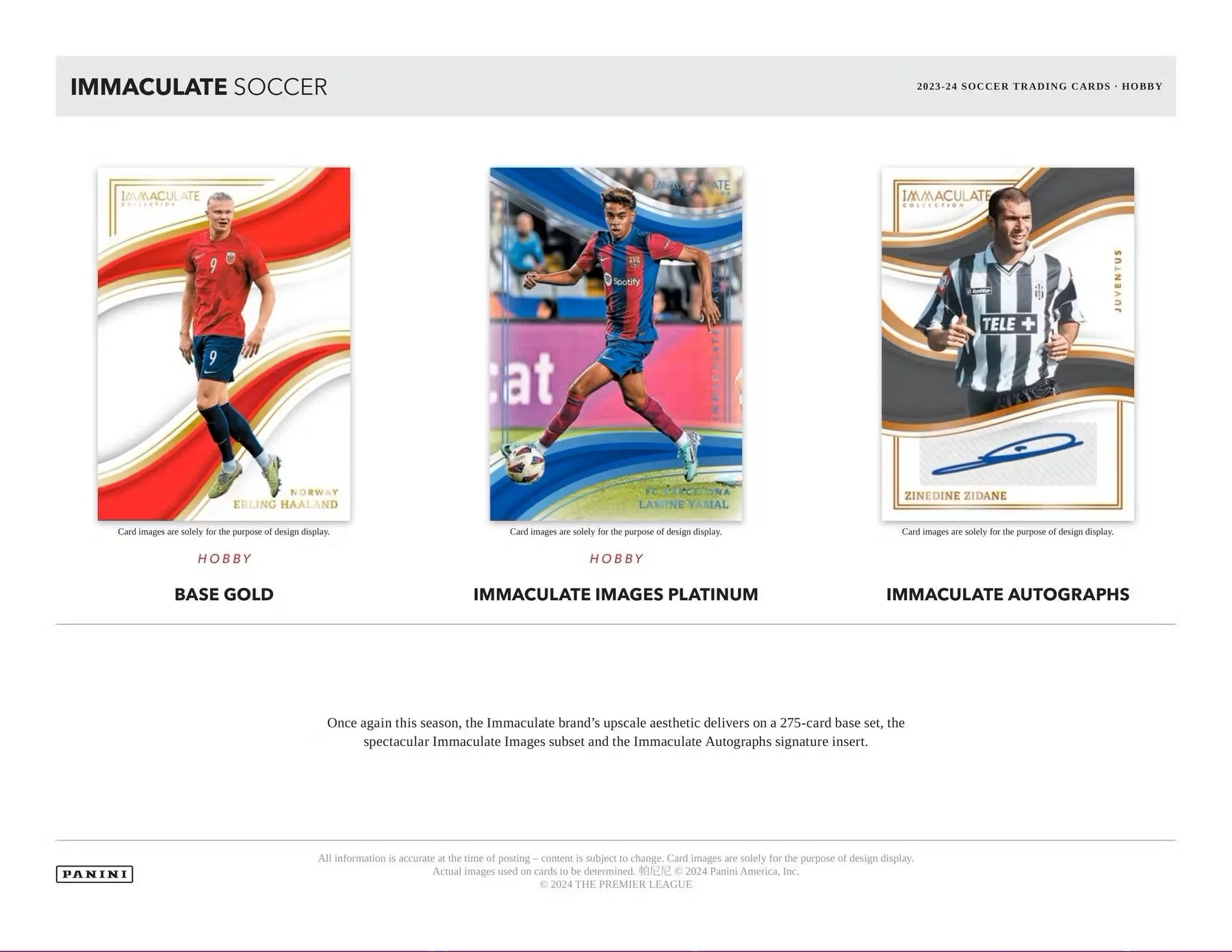 2023-24 Panini Immaculate Soccer Hobby Box - Image 4
