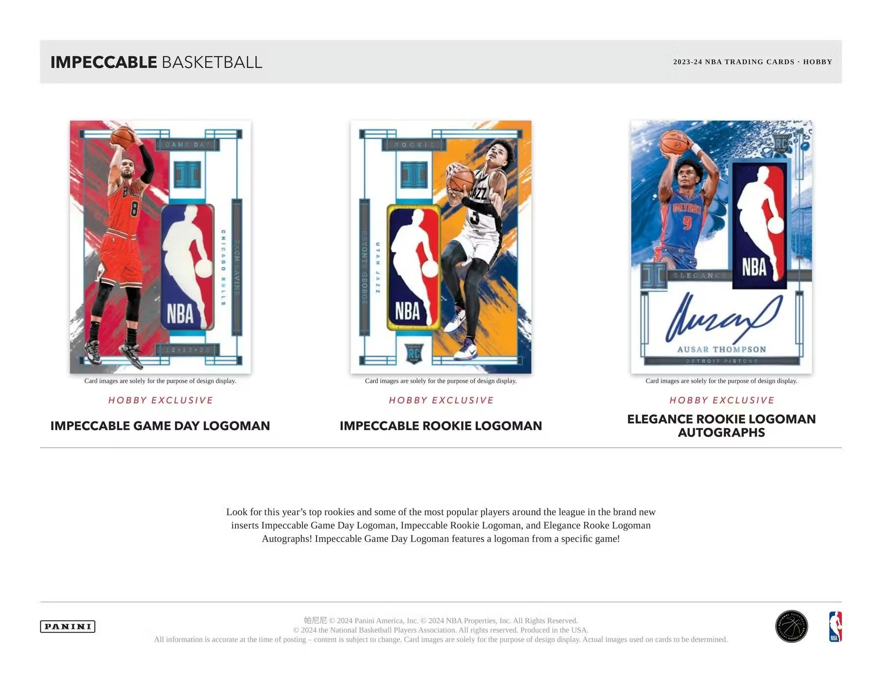 2023-24 Panini Impeccable Basketball Hobby Box - Image 7