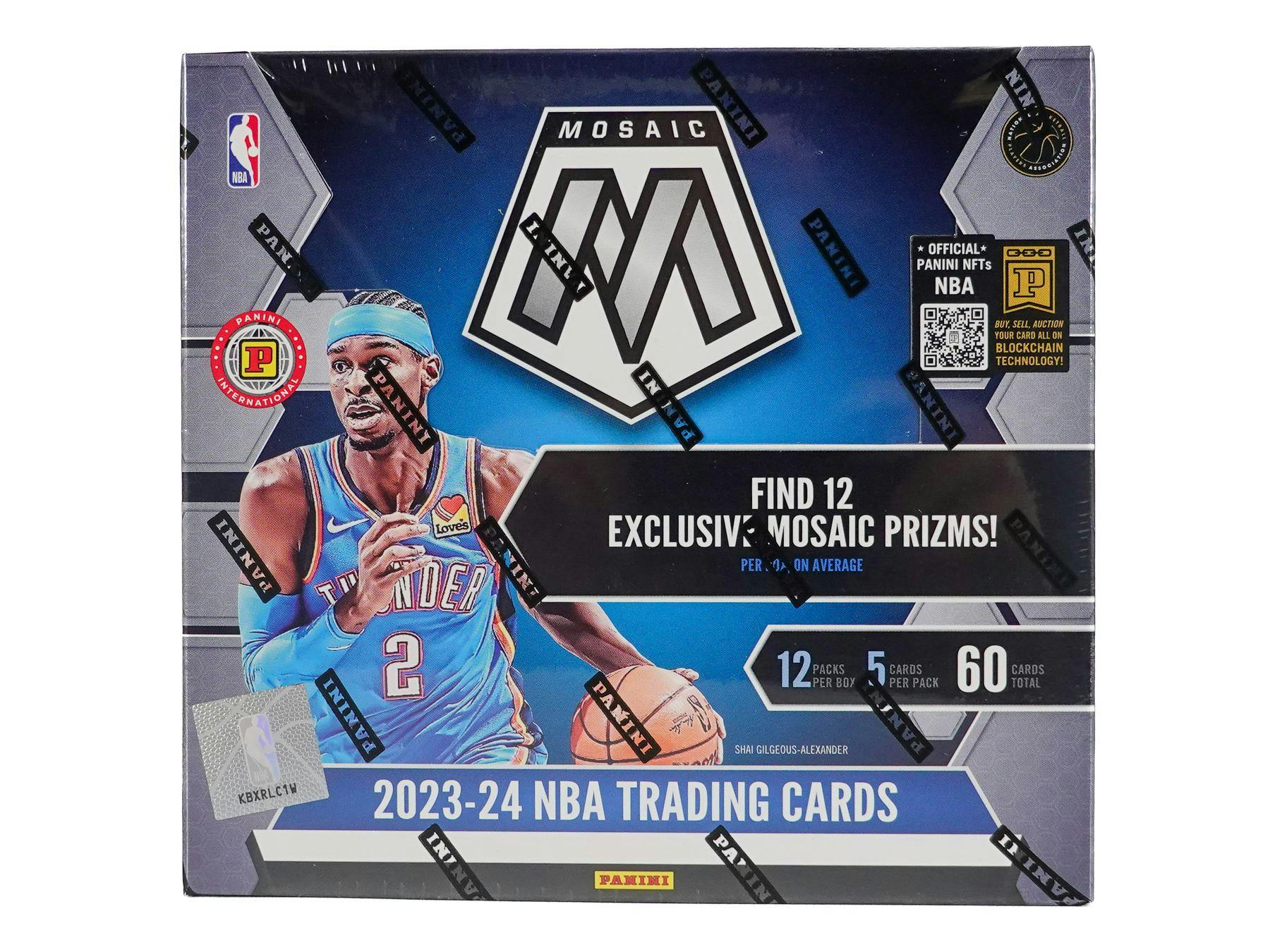 2023-24 Panini Mosaic Basketball International Hobby Box