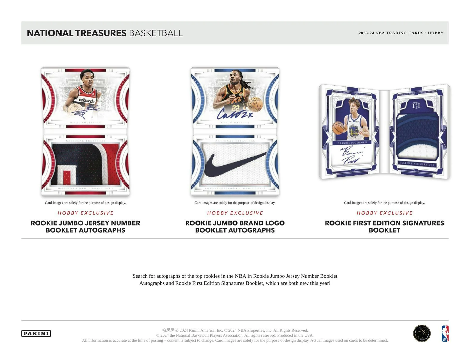 2023-24 Panini National Treasures NBA Basketball Hobby Box - Image 7