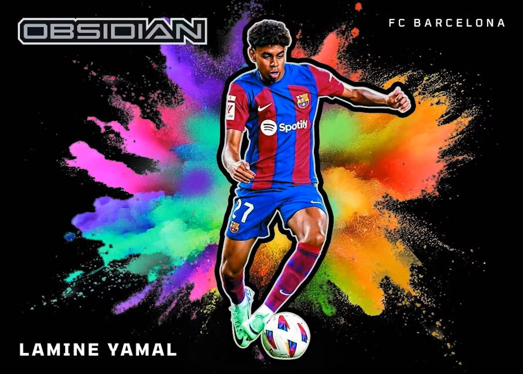 2023-24 Panini Obsidian Soccer Hobby Box - Image 10