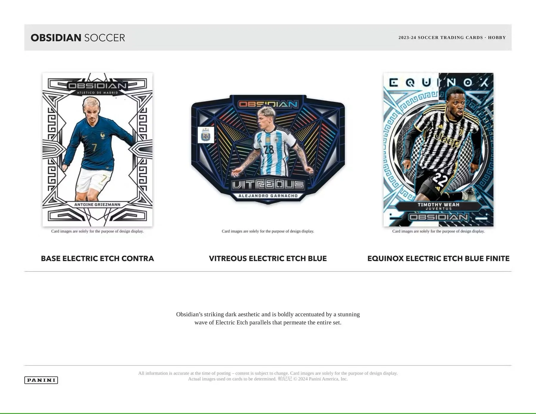 2023-24 Panini Obsidian Soccer Hobby Box - Image 4