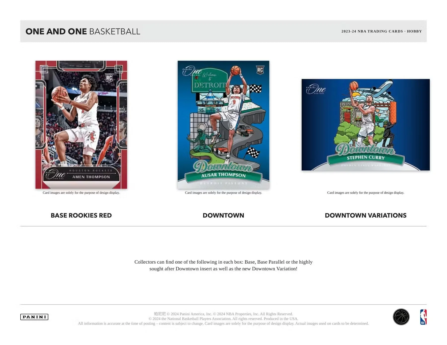 2023-24 Panini One and One Basketball Hobby Box - Image 4