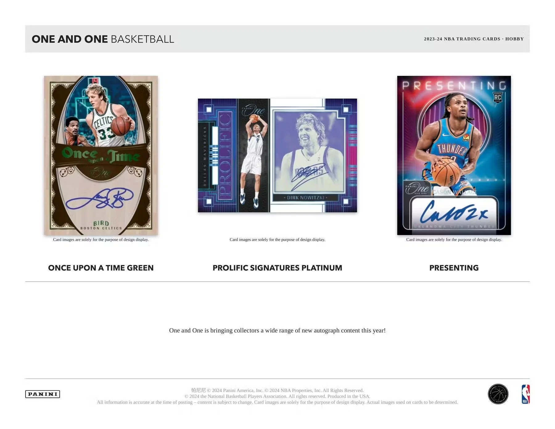 2023-24 Panini One and One Basketball Hobby Box - Image 7