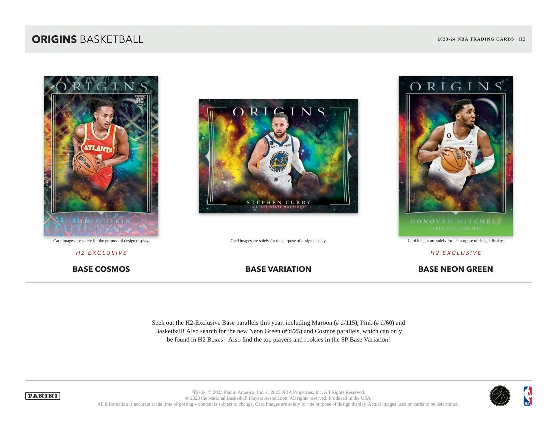 2023-24 Panini Origins Basketball H2 Box - Image 6