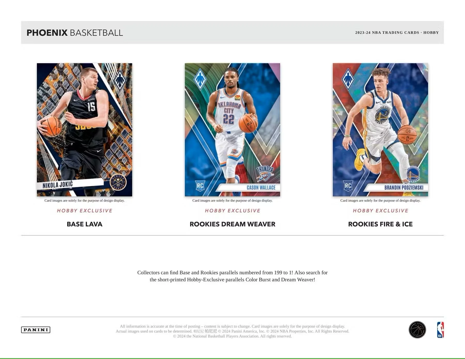 2023-24 Panini Phoenix Basketball Hobby Box - Image 3