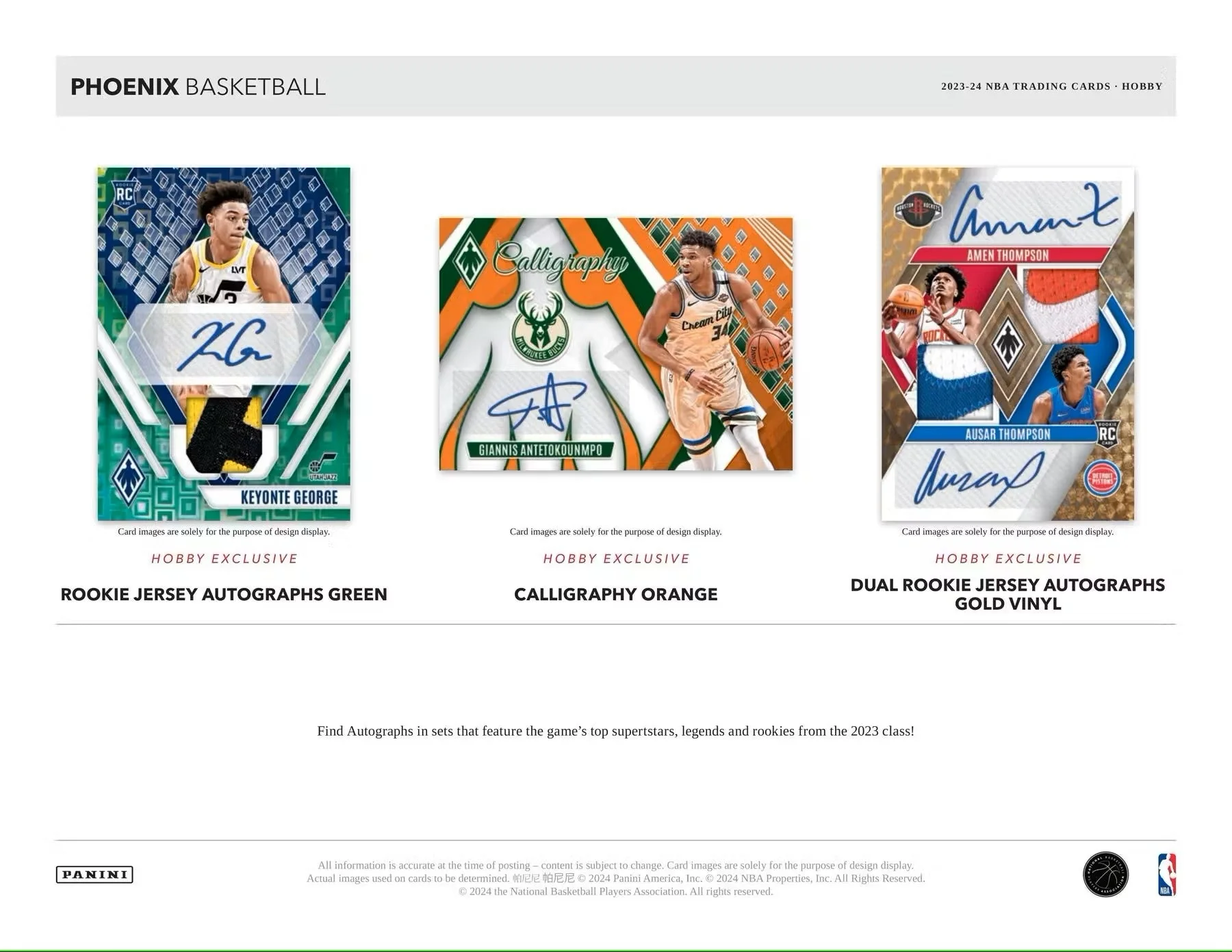 2023-24 Panini Phoenix Basketball Hobby Box - Image 4