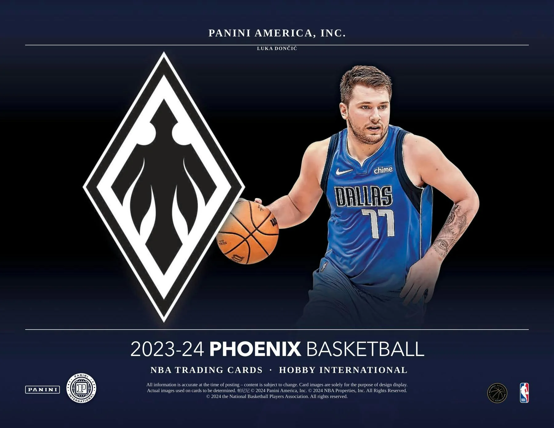 2023-24 Panini Phoenix Basketball International Hobby Box - Image 3