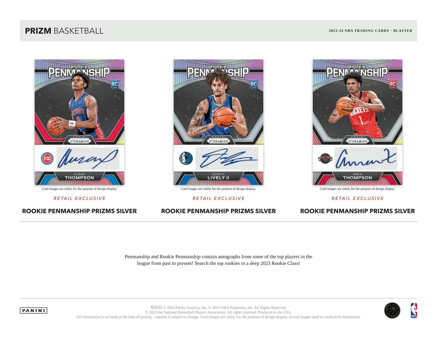 2023-24 Panini Prizm Basketball 6-Pack Blaster Box (Ice Prizms!) - Image 4