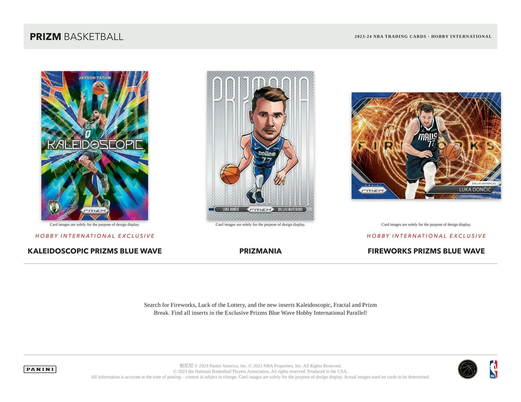 2023-24 Panini Prizm Basketball International Hobby Box - Image 6