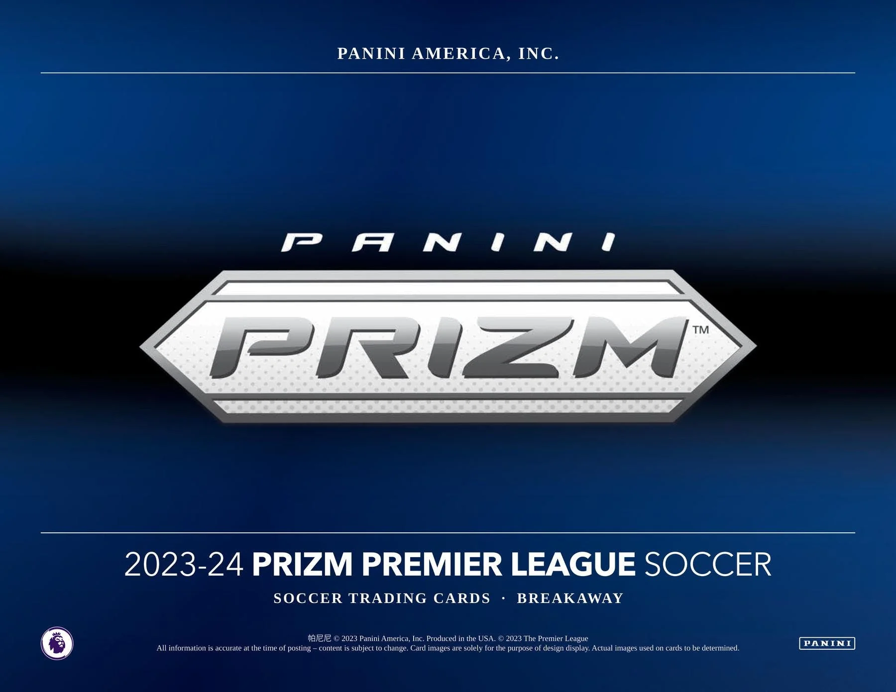 2023-24 Panini Prizm Premier League EPL Breakaway Soccer - Image 3