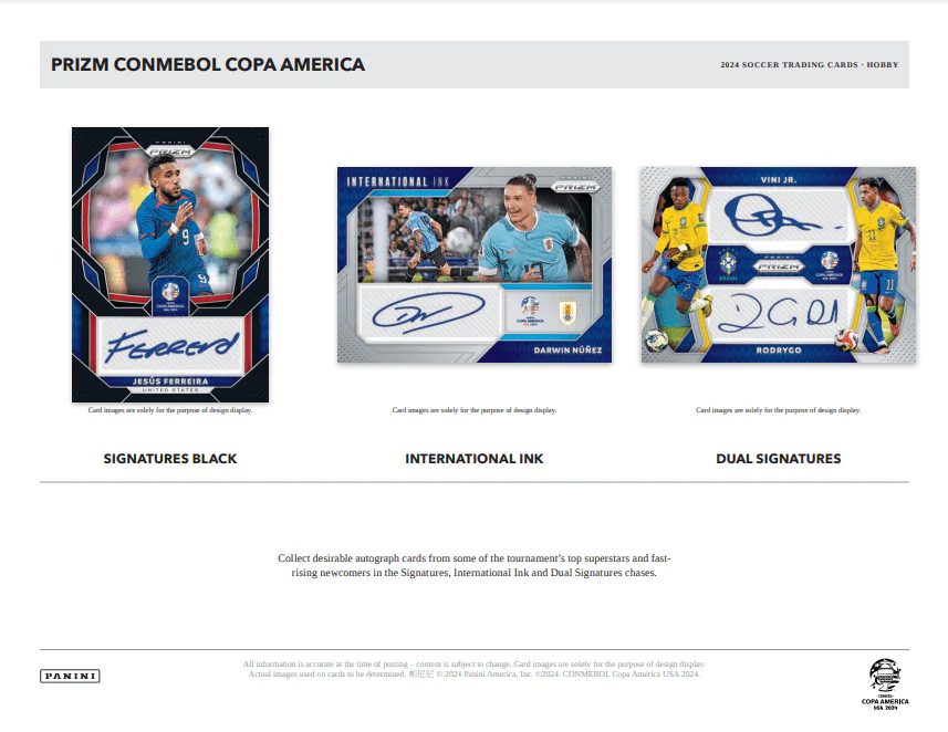 2023-24 Panini Prizm COPA America Soccer Hobby Box - Image 4