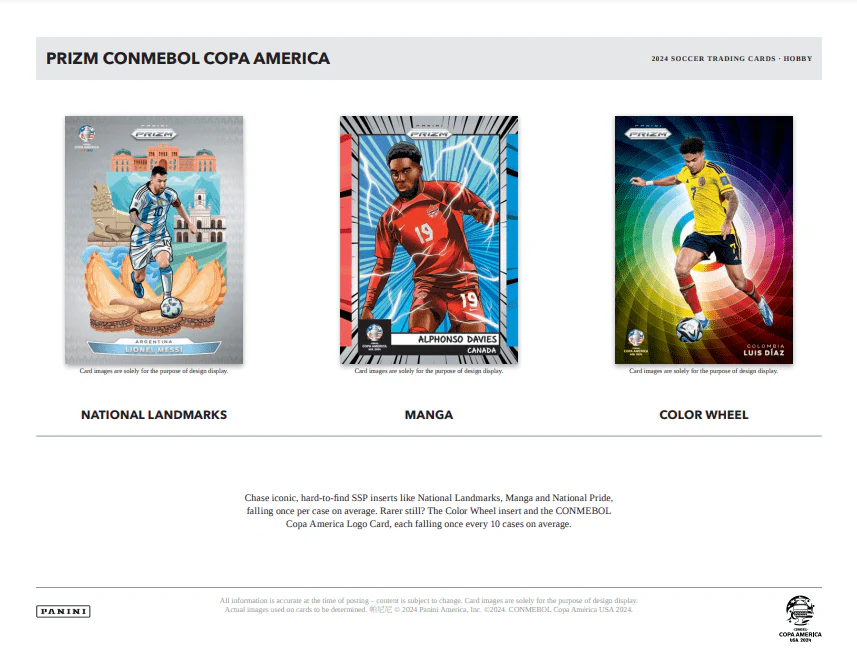 2023-24 Panini Prizm COPA America Soccer Hobby Box - Image 5