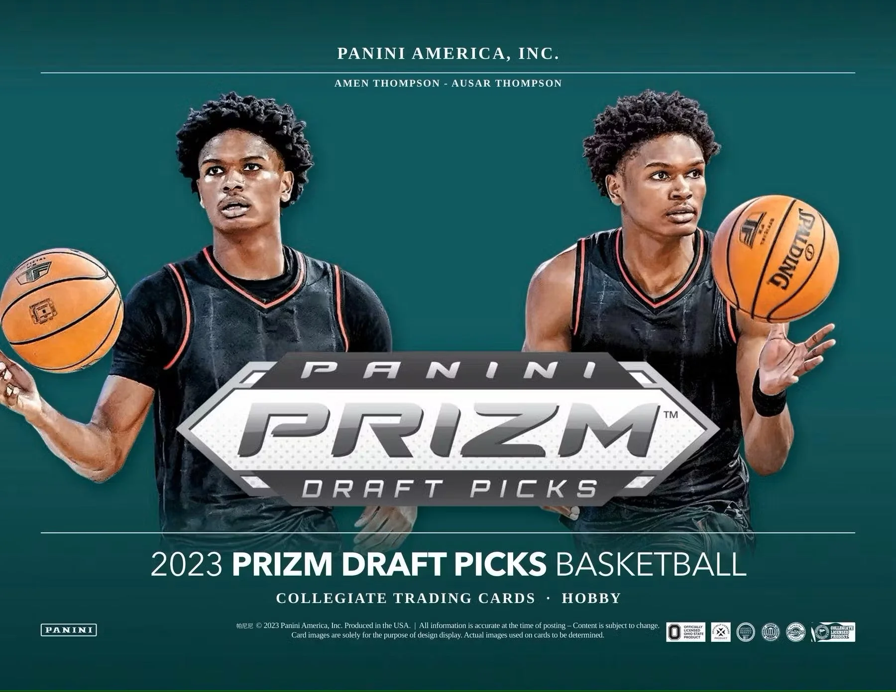 2023/24 Panini Prizm Draft Picks Basketball Hobby Box - Image 2
