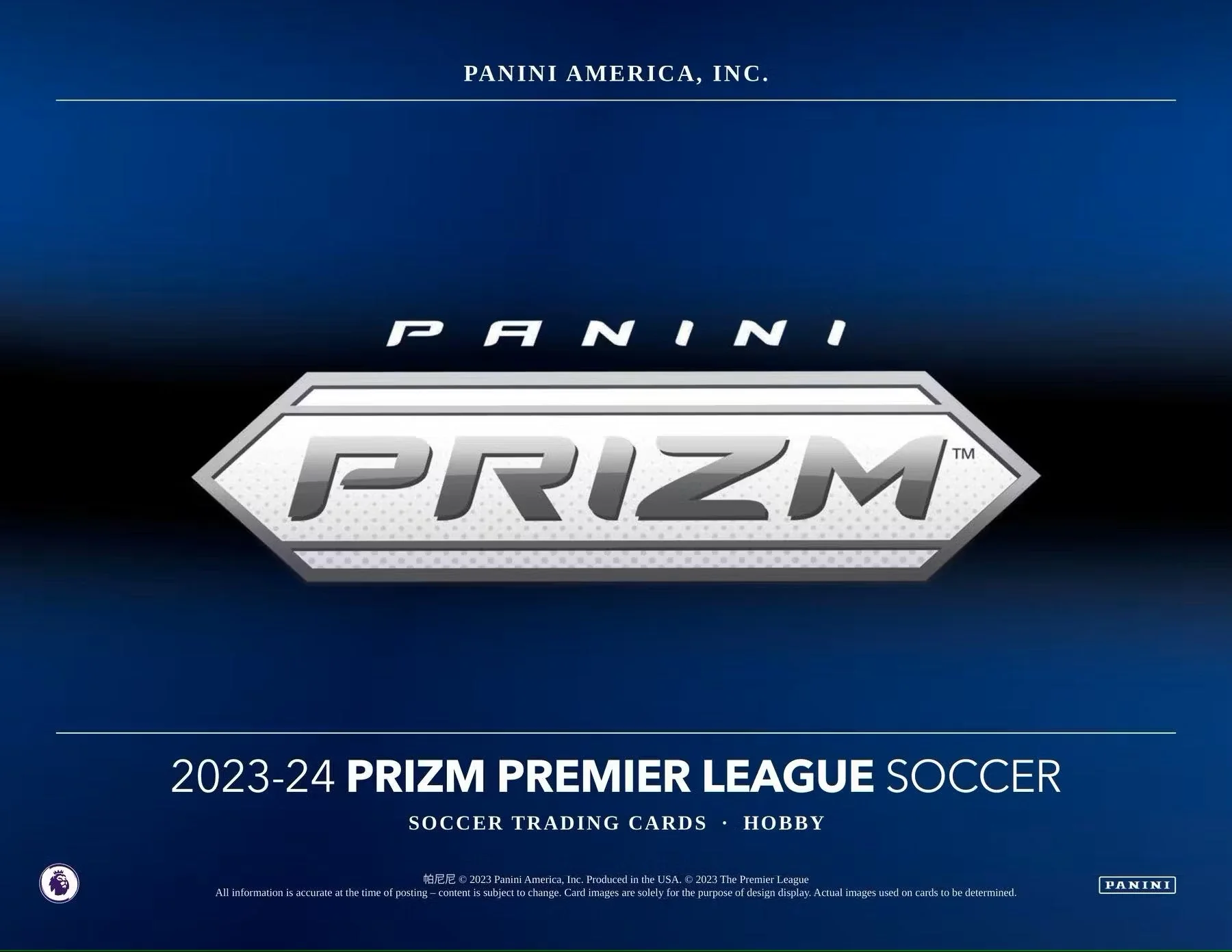 2023-24 Panini Prizm Premier League EPL Soccer Hobby Box - Image 3