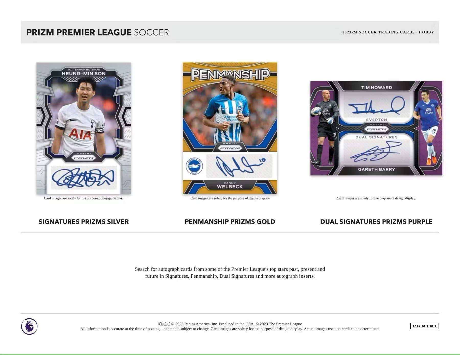 2023-24 Panini Prizm Premier League EPL Soccer Hobby Box - Image 5