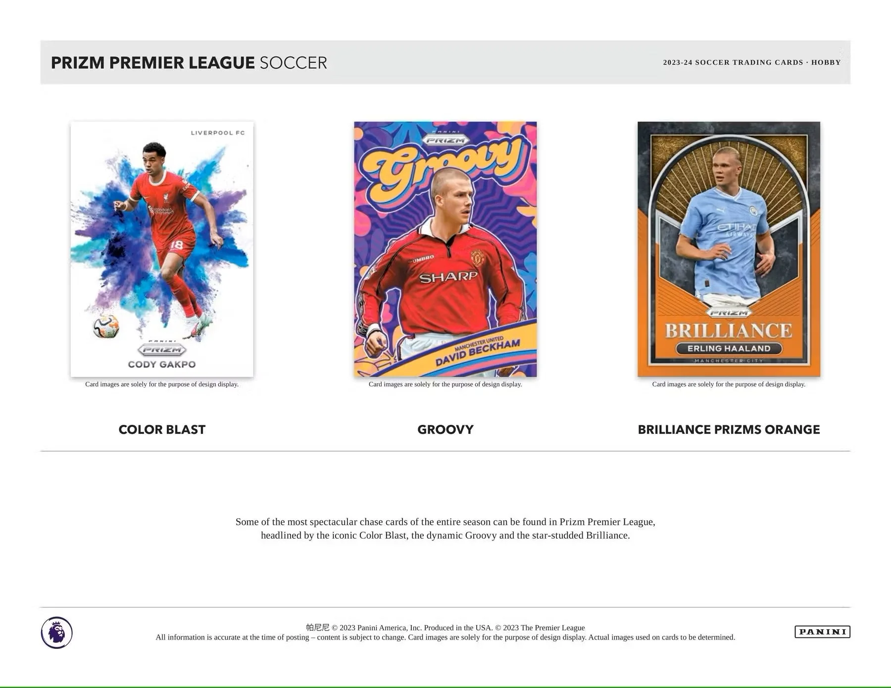 2023-24 Panini Prizm Premier League EPL Soccer Hobby Box - Image 6