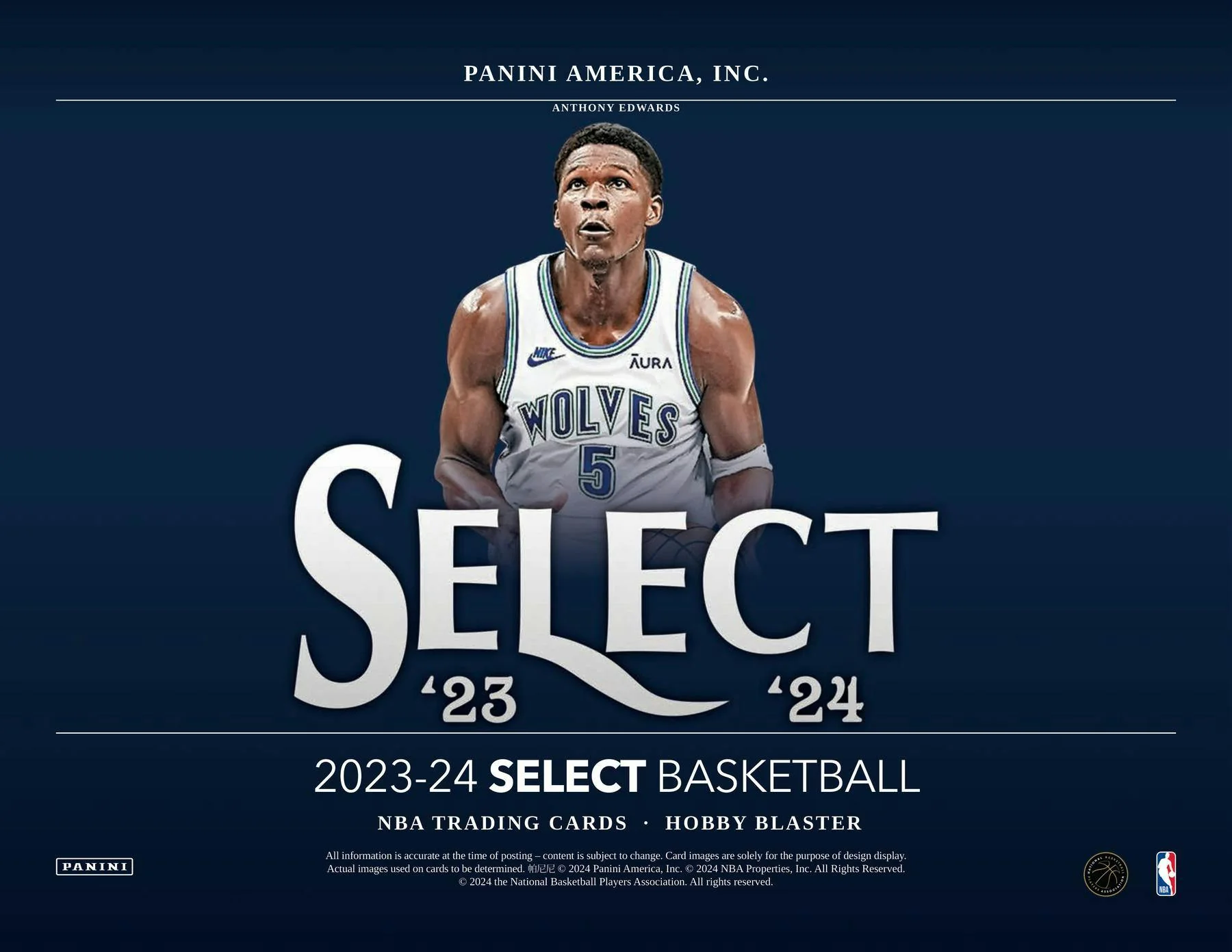 2023/24 Panini Select Basketball 6-Pack Hobby Blaster Box (Green Prizms) - Image 3