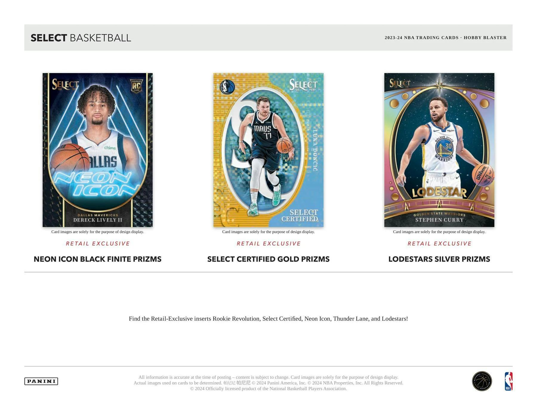 2023/24 Panini Select Basketball 6-Pack Hobby Blaster Box (Green Prizms) - Image 5