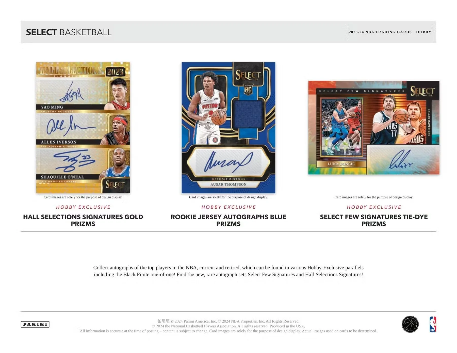 2023-24 Panini Select Basketball Hobby Box - Image 5