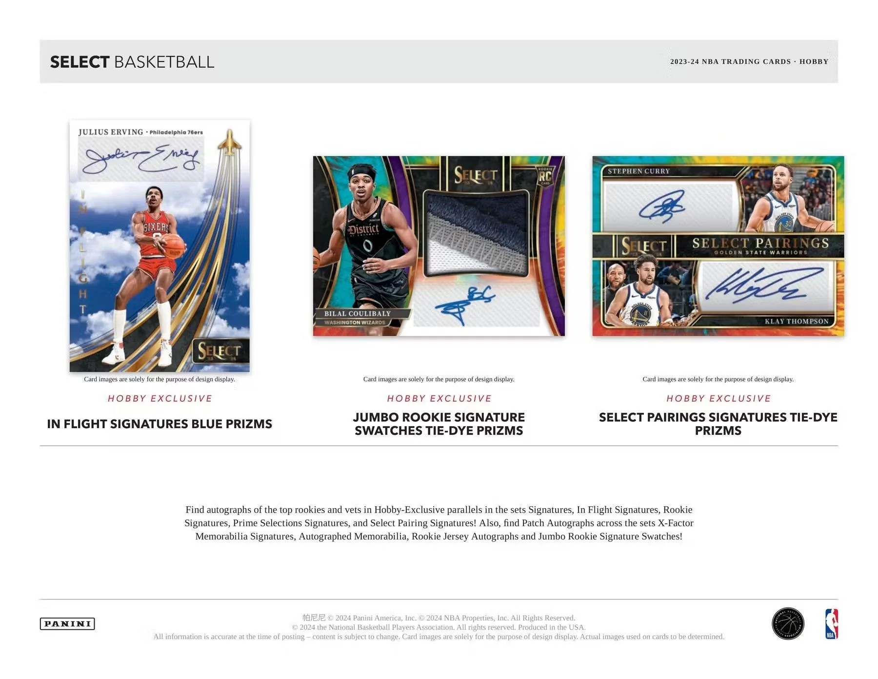 2023-24 Panini Select Basketball Hobby Box - Image 6