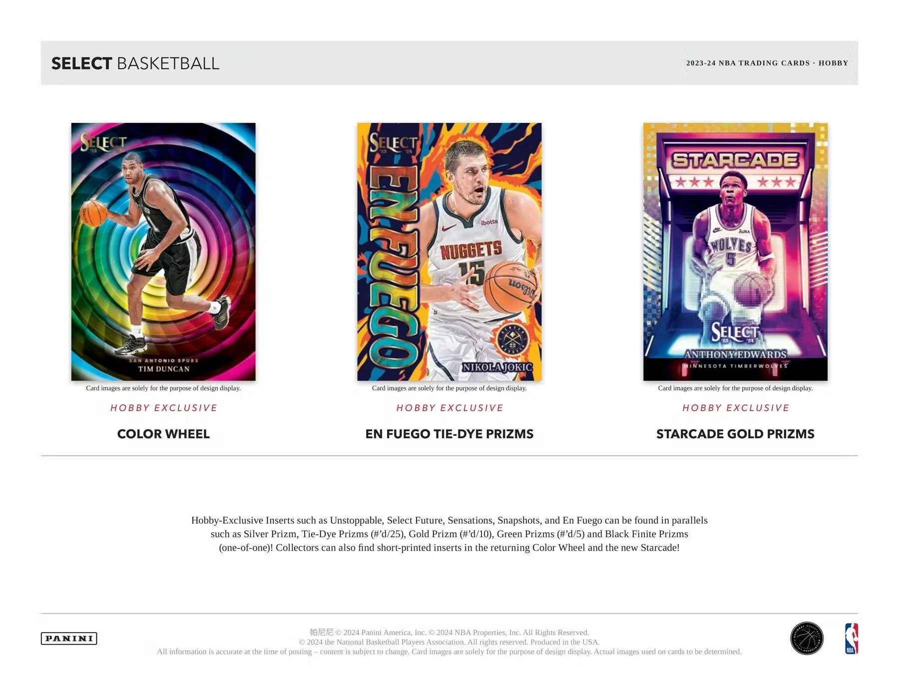 2023-24 Panini Select Basketball Hobby Box - Image 7