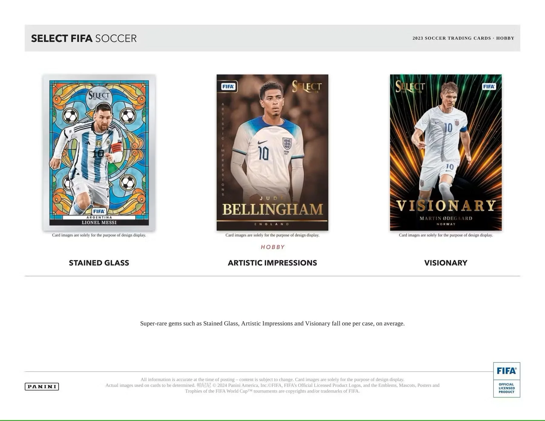 2023-24 Panini Select FIFA Soccer Hobby Box - Image 6