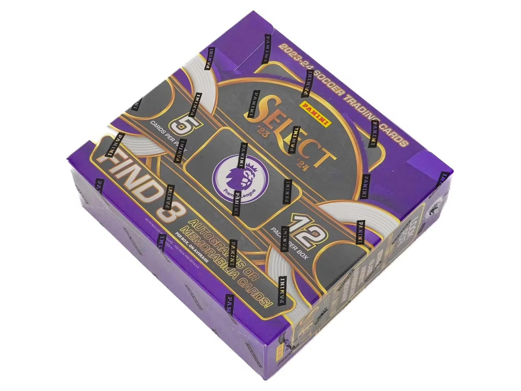 2023-24 Panini Select Premier League EPL Soccer Hobby Box - Image 3