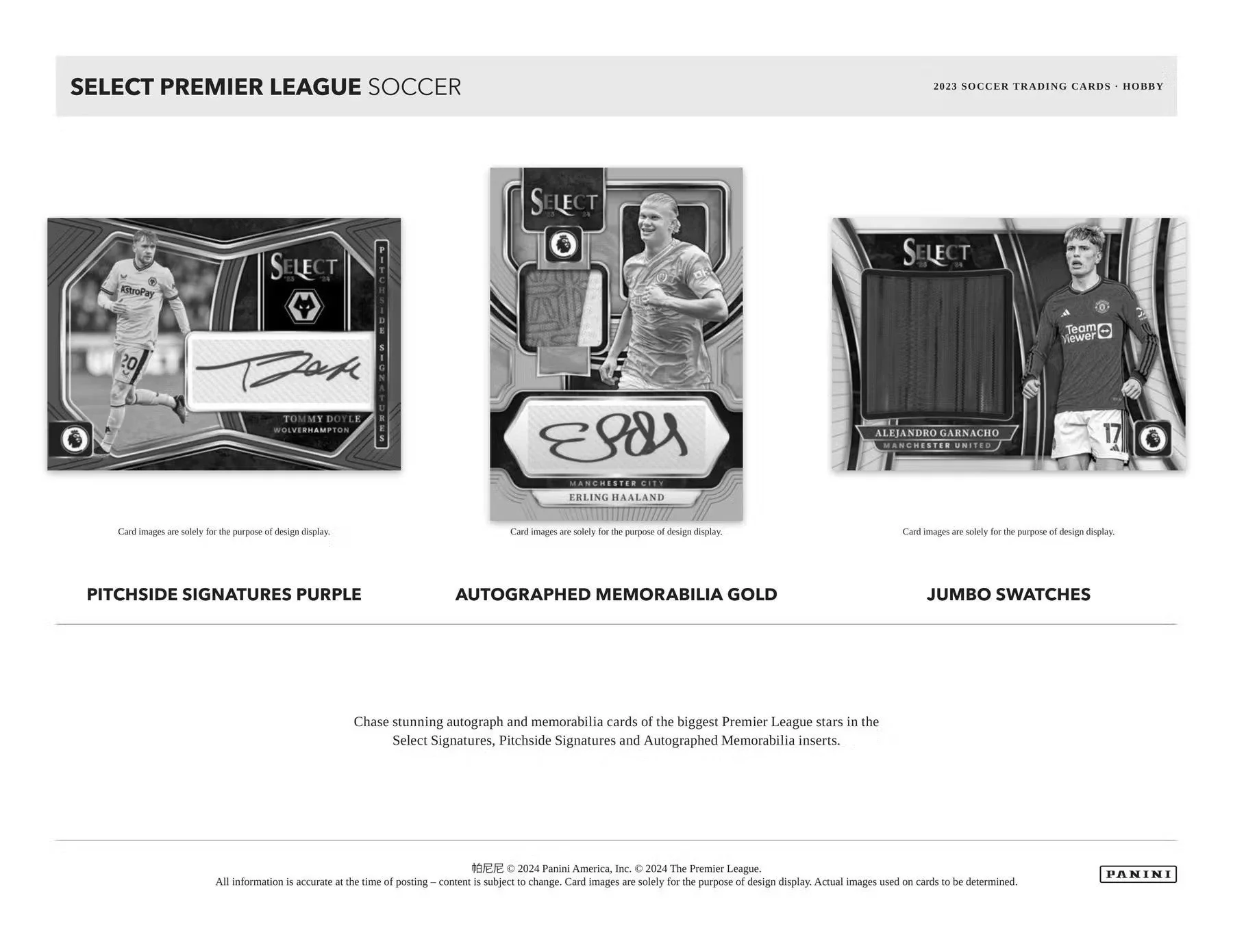 2023-24 Panini Select Premier League EPL Soccer Hobby Box - Image 5