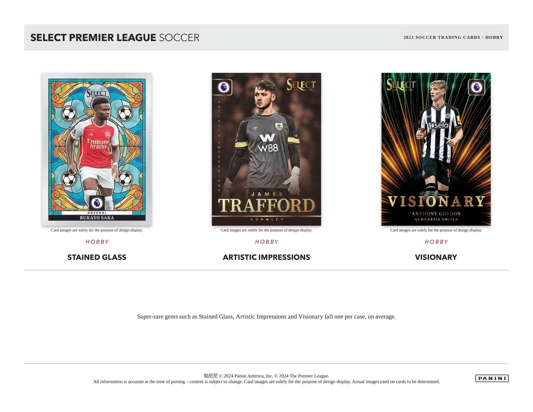 2023-24 Panini Select Premier League EPL Soccer Hobby Box - Image 6