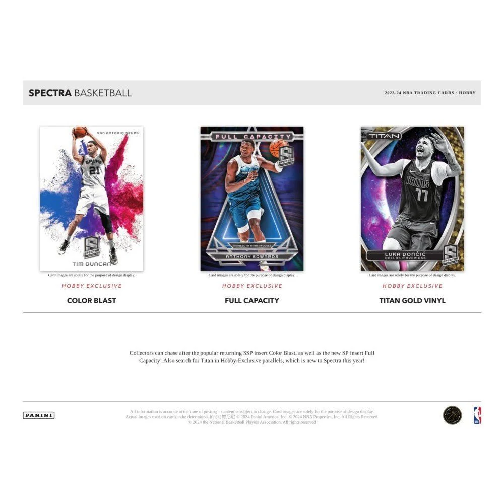 2023-24 Panini Spectra Basketball Hobby Box - Image 4