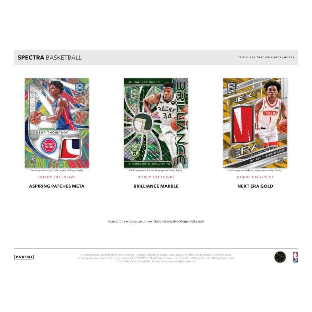 2023-24 Panini Spectra Basketball Hobby Box - Image 5