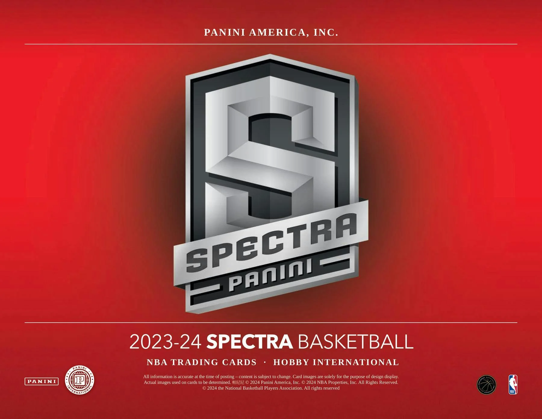 2023-24 Panini Spectra Basketball International Hobby Box - Image 2