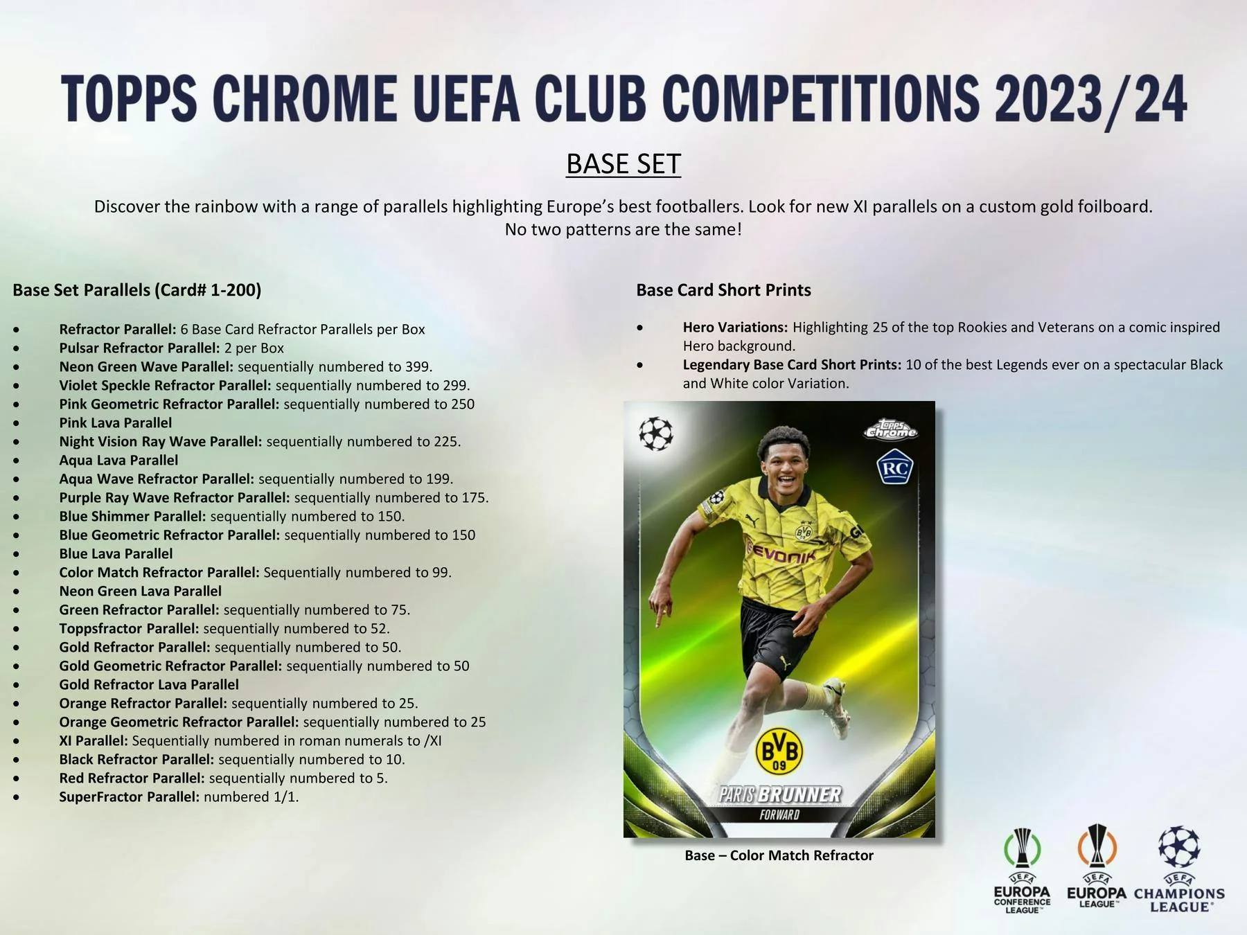 2023-24 Topps Chrome UEFA Club Competitions Soccer 7-Pack Blaster Box - Image 4