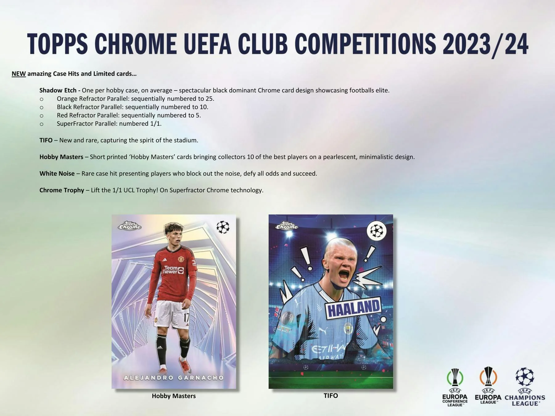 2023-24 Topps Chrome UEFA Club Competitions Soccer 7-Pack Blaster Box - Image 7