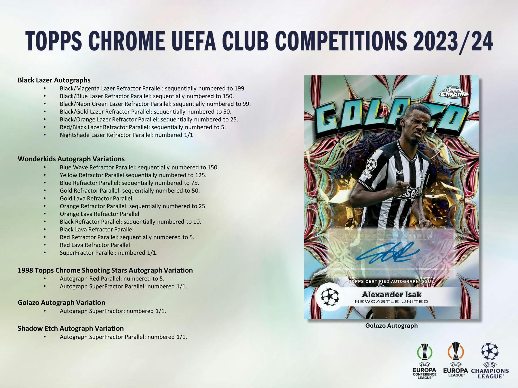 2023-24 Topps Chrome UEFA Club Competitions Soccer 7-Pack Blaster Box - Image 9