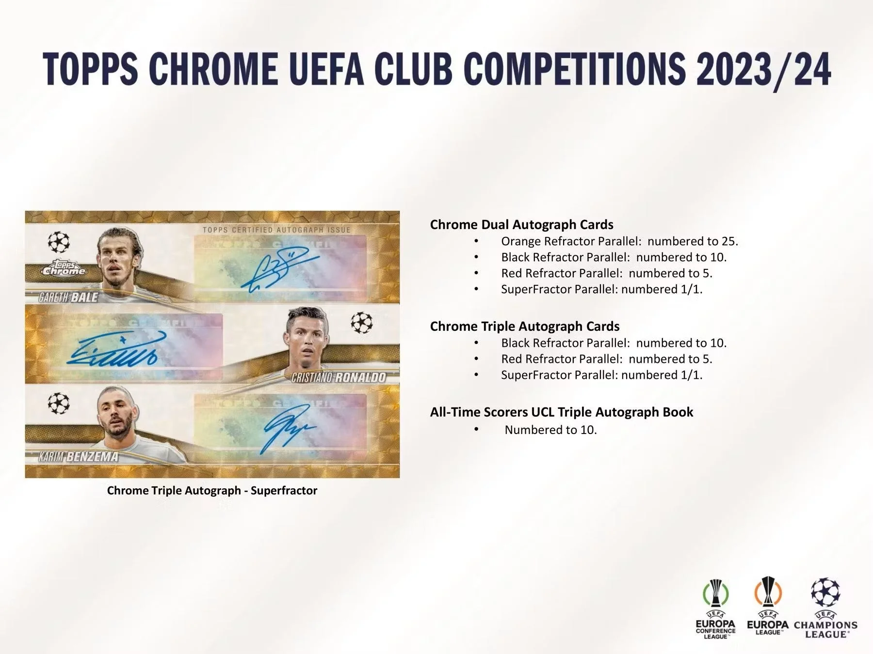 2023-24 Topps Chrome UEFA Club Competitions Soccer Breakers Delight Box - Image 10