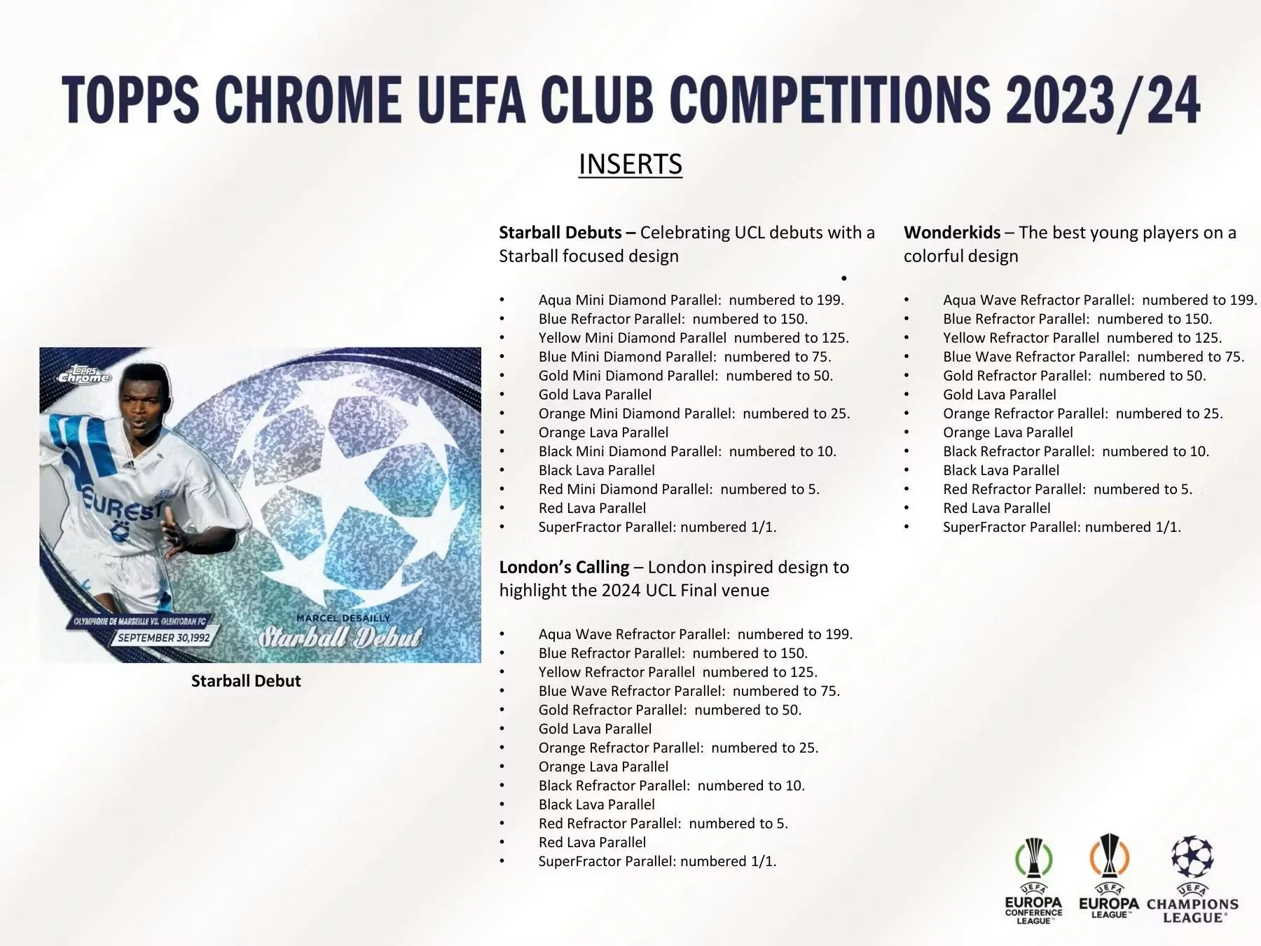 2023-24 Topps Chrome UEFA Club Competitions Soccer Breakers Delight Box - Image 5