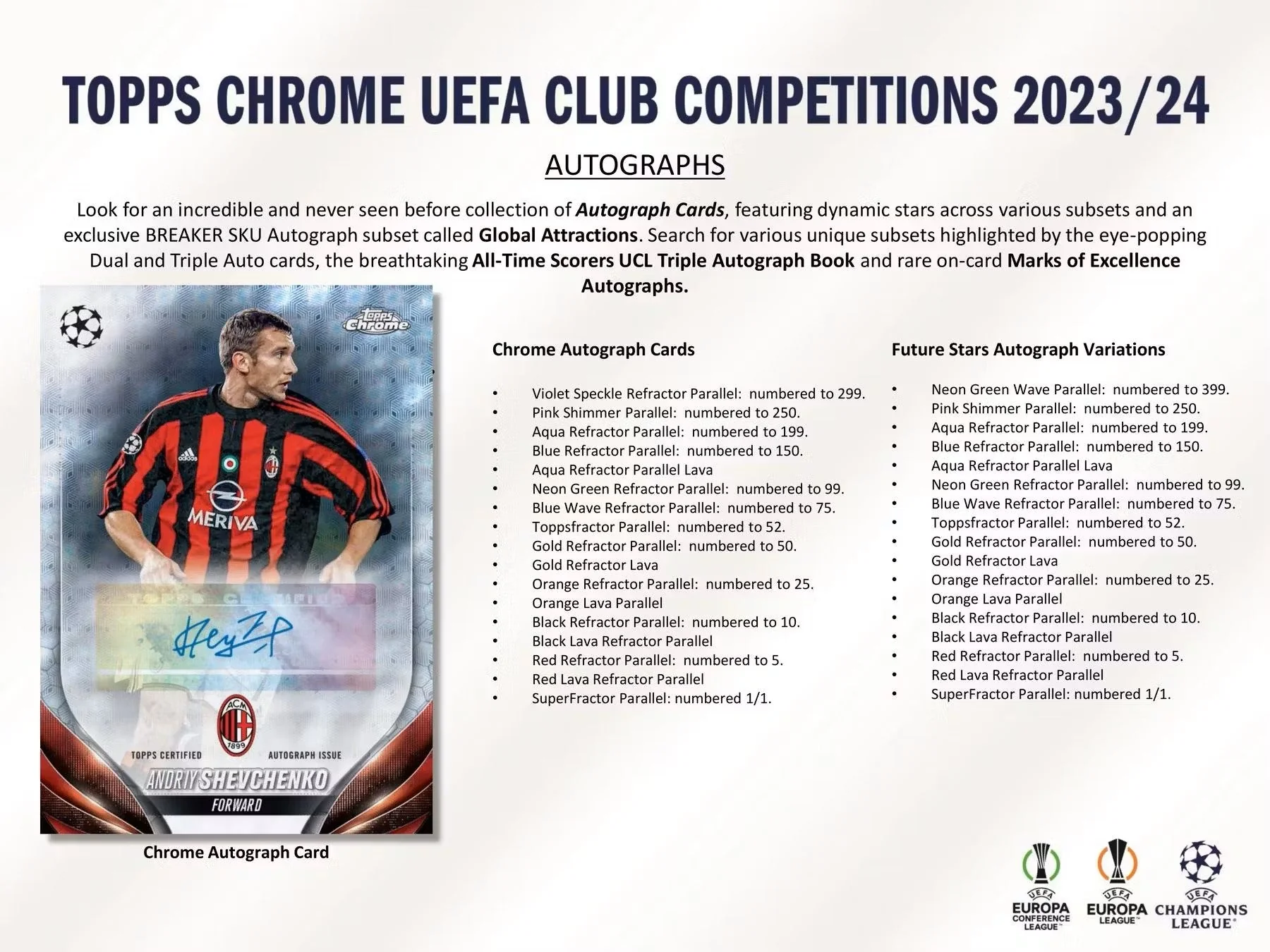 2023-24 Topps Chrome UEFA Club Competitions Soccer Breakers Delight Box - Image 8