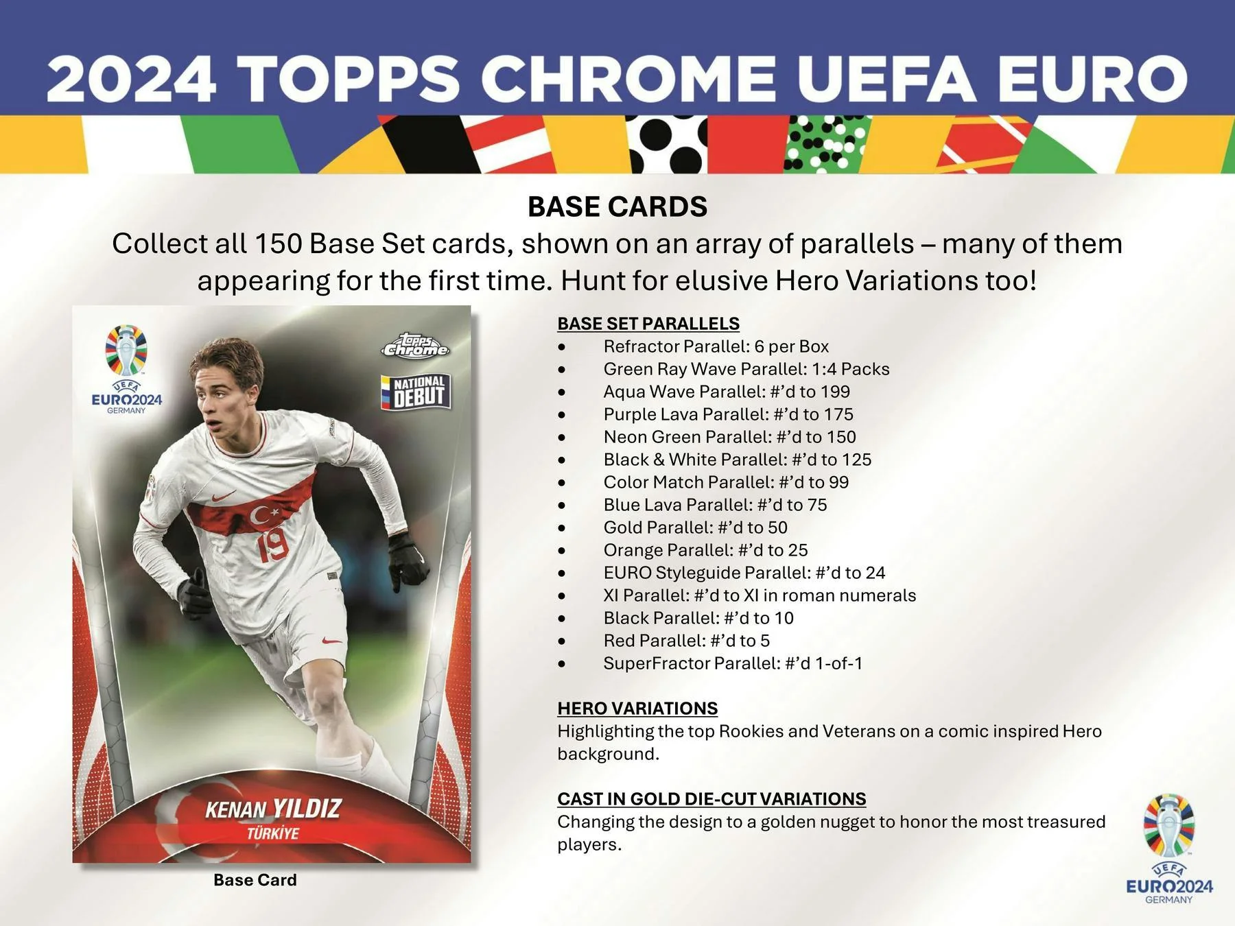 2023-24 Topps Chrome UEFA Euro Soccer Hobby Box - Image 4