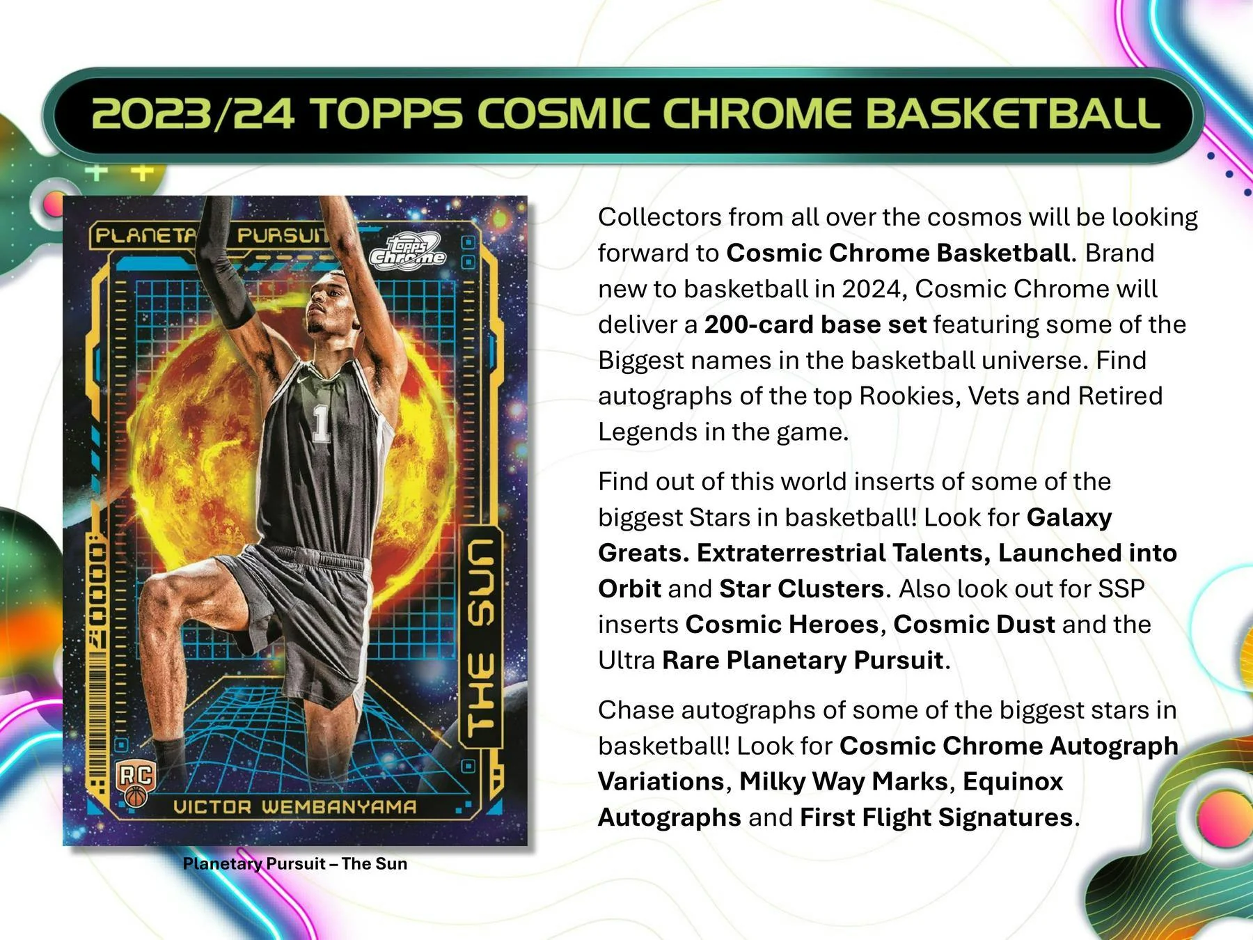 2023-24 Topps Cosmic Chrome Basketball Hobby Box - Image 2