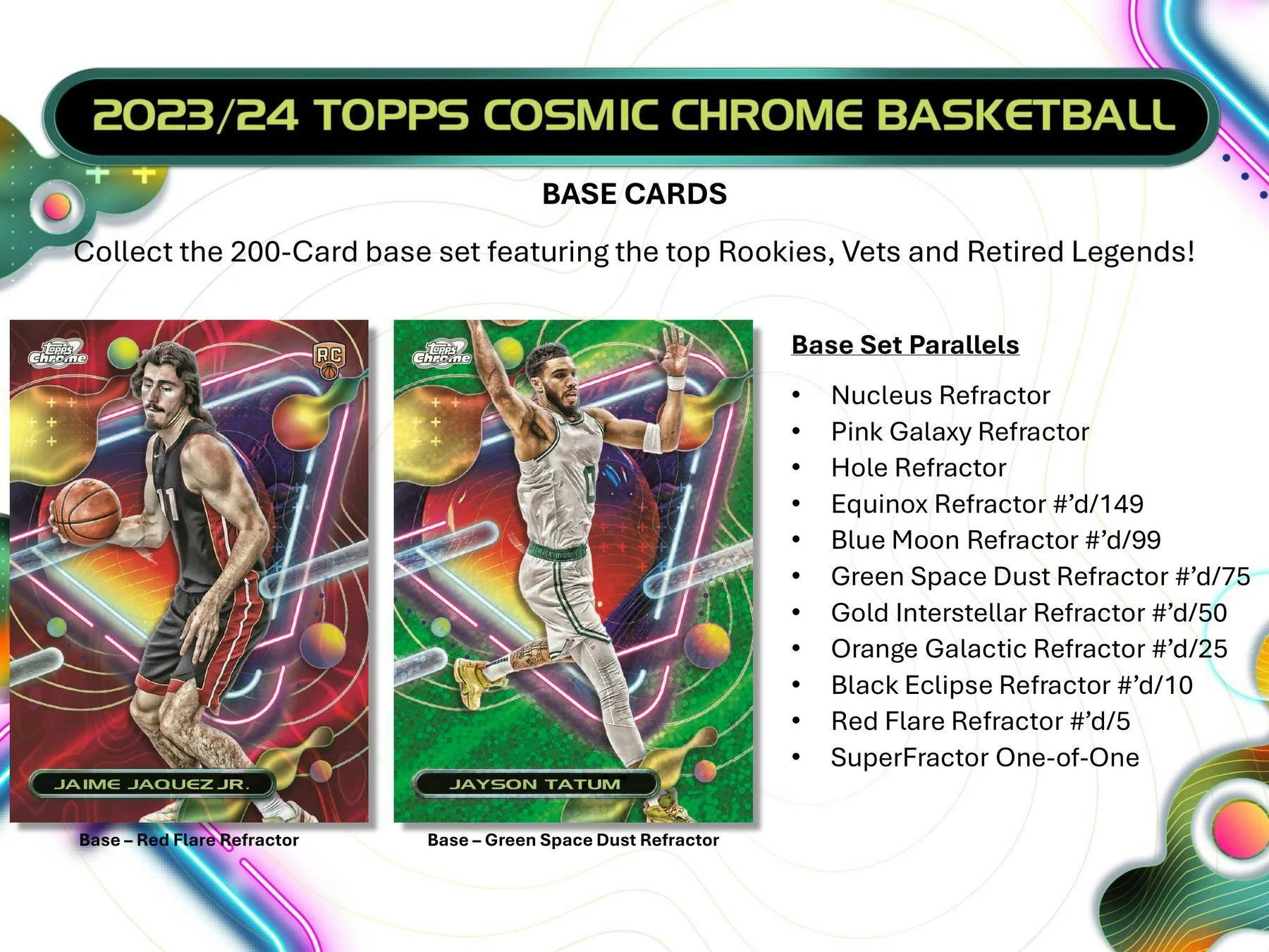 2023-24 Topps Cosmic Chrome Basketball Hobby Box - Image 3