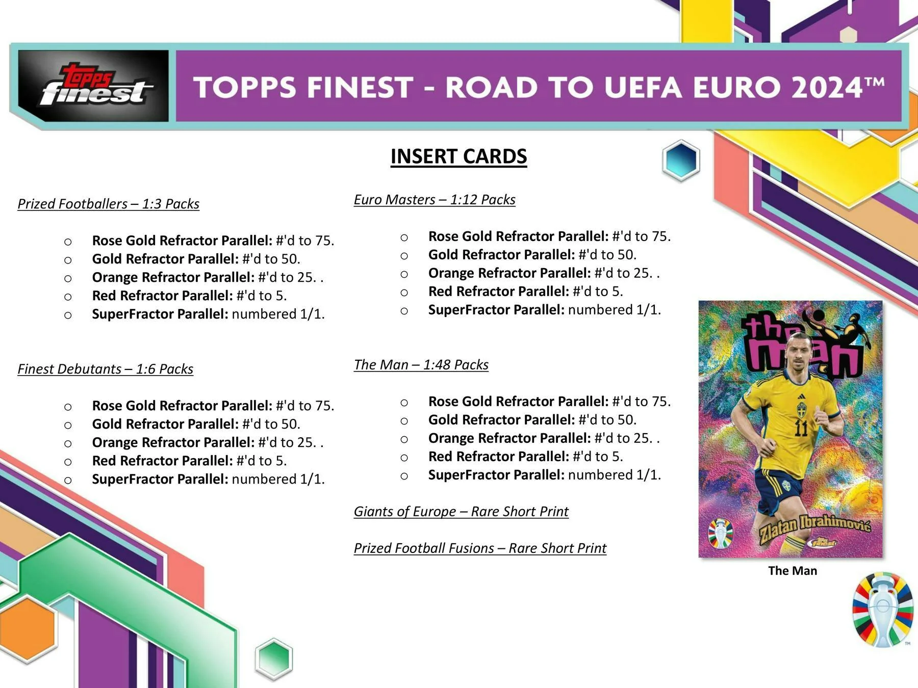 2023-24 Topps Finest Road to UEFA Euro Soccer Hobby Box - Image 5